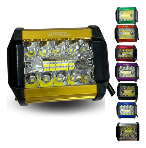 [FOB-3216-1842] FARO AUXILIAR HYPERLED 60W 7000K 4000LM DORADO