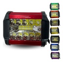 FARO AUX. HYPERLED 60W 7000K 4000LM ROJO
