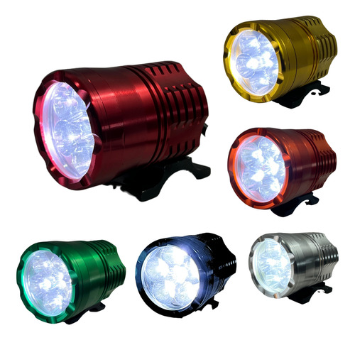 [ENFOB-3216-1726] FARO AUXILIAR HYPERLED 60W 8000K 6000LM ROJO