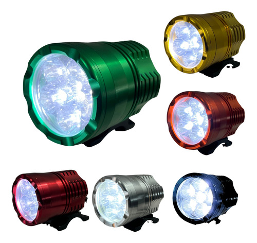 [ENFOB-3216-1728] FARO AUX. HYPERLED 60W 8000K 6000LM VERDE