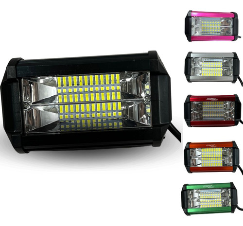 FARO AUX. HYPERLED 72W 7000K 4800LM NEGRO