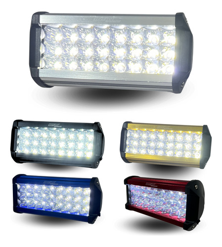 FARO AUX. HYPERLED 72W 7000K 4800LM PLATA IR-1860