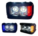 FARO AUX. HYPERLED C/ALARMA LUZ ROJO 20W 4200LM