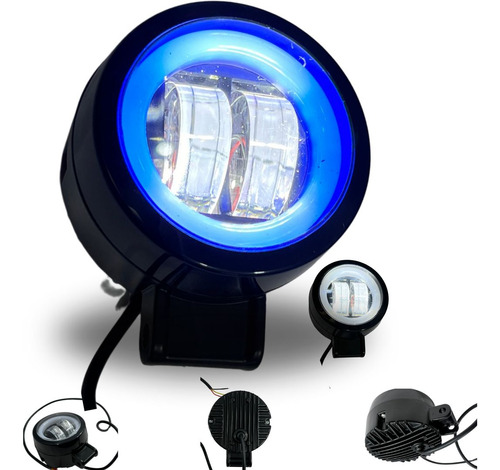 [ENFOB-3216-1628E] FARO AUX. HYPERLED OJO ANGEL AZUL 20W 2500LM