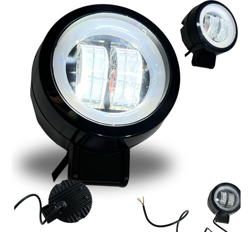 FARO AUX. HYPERLED OJO ANGEL BLANCO 20W 2500LM