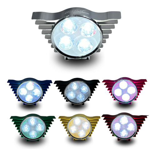 FARO AUX. HYPERLED PLATA IR-0900 8-80V 4W 200LM