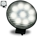 FARO LED 9LED 17.5MM 12V ESTROBO REDONDO