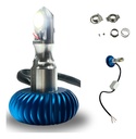 FOCO LED PARA MOTO DC 10-95V 24W BLUE COLOR