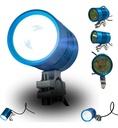 FARO LED P/MOTO LUZ BLANCA CUERPO AZUL 10W