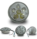 FARO LED REDONDO GRANDE P/MOTO DC 10-95V 25W