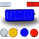 FARO LED REFLECTOR  AZUL(RECTANGULO)