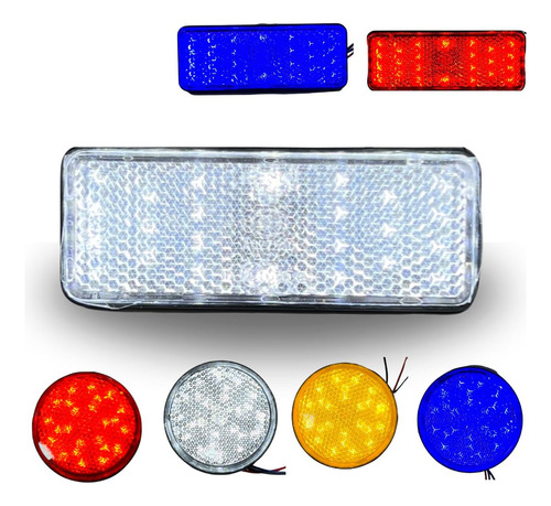 [EN-LL064BL] FARO LED REFLECTOR BLANCO (RECTANGULO)