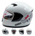 CASCO CERRADO GRAFICO INFANTIL BLANCO M-L