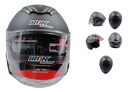 CASCO CROSS IRON RACING IR-850 DOT NEGRO MATE XL