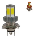 FOCO DE MOTO BRONX H4 CON LUZ LED 4 CARA