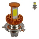 FOCO DE MOTO H4 CON LUZ LED 4 CARA LUZ BLANCA