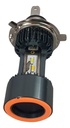 FOCO DE MOTO BRONX H4 4 LED CSP BICOLOR