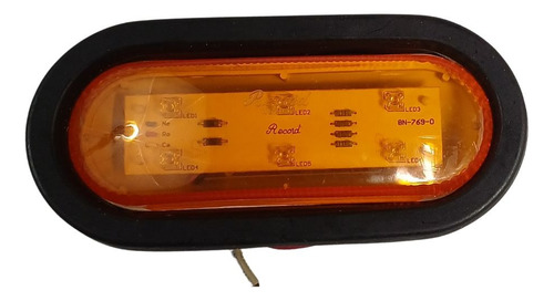 PLAFON OVALADO 6 LEDS RECORD