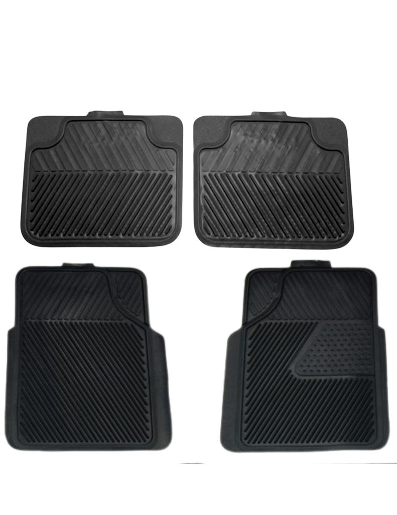 TAPETE 315 VINIL AUTOS NEGRO 4 PZ