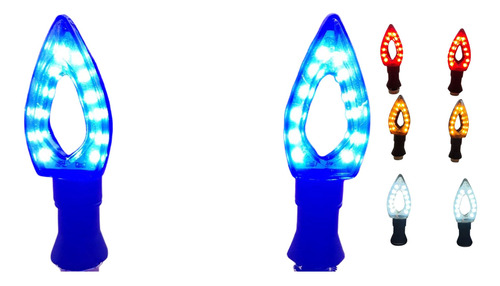 DIRECCIONAL 12V LED AZUL ALTA INTENSIDAD