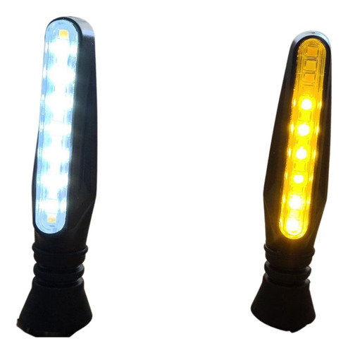 DIRECCIONAL 15LED*2 AMARILLO+BLANCA CAMINANDO