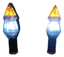 DIRECCIONAL JGO BI 14LED 4CABLES AMARILLO/BLANCA
