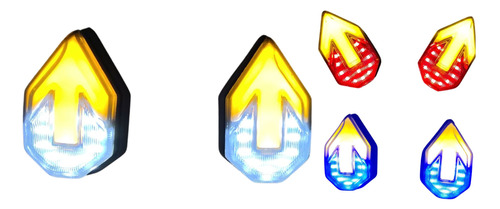 DIRECCIONAL LEDS BI-COLOR IR1200 AMARILLO/BLANCO