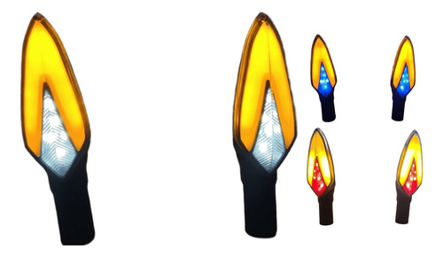 DIRECCIONAL LEDS BI-COLOR RUNNING IR1009 AMARILLO/