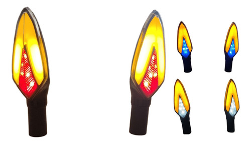 DIRECCIONAL LEDS BI-COLOR RUNNING IR1009 AMARILLO/