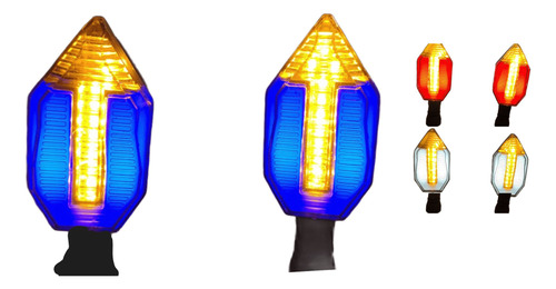 DIRECCIONAL LEDS BI-COLOR RUNNING IR1026 AMARILLO/
