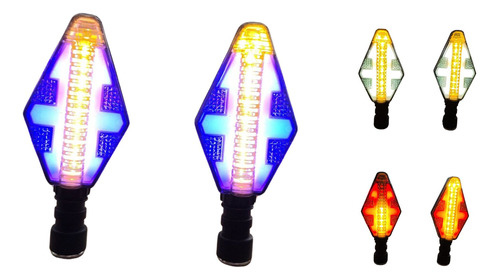 DIRECCIONAL LEDS BI-COLOR RUNNING IR1030 AMARILLO/