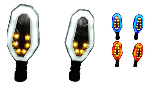 DIRECCIONAL LEDS BI-COLOR RUNNING IR1031 AMARILLO/BLANCO