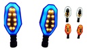 DIRECCIONAL LEDS BI-COLOR RUNNING IR1031 AMARILLO/AZUL
