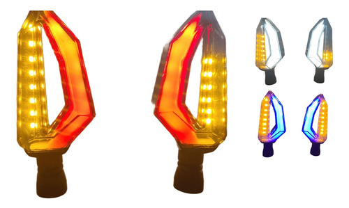 DIRECCIONAL LEDS BI-COLOR RUNNING IR1038 AMARILLO/