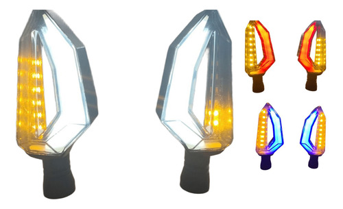 DIRECCIONAL LEDS BI-COLOR RUNNING IR1038 AMARILLO/BLANCO