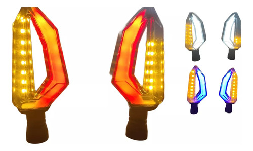 DIRECCIONAL LEDS BI-COLOR RUNNING IR1040 AMARILLO/