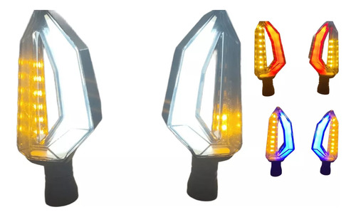 DIRECCIONAL LEDS BI-COLOR RUNNING IR1040 AMARILLO/