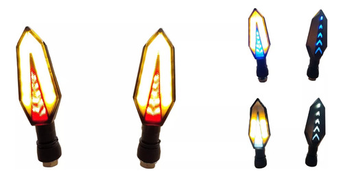 DIRECCIONAL LEDS BI-COLOR RUNNING IR1052 AMARILLO/