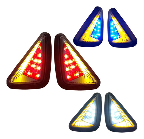 DIRECCIONAL LEDS BI-COLOR RUNNING IR1206 AMARILLO/