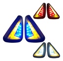 DIRECCIONAL LEDS BI-COLOR RUNNING IR1206 AMARILLO/