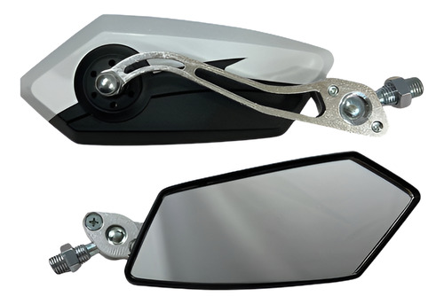 ESPEJO MOTO UNIVERSAL MARCA SOKO BICOLOR