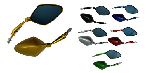 ESPEJO IRON RACING IR0200 DORADO