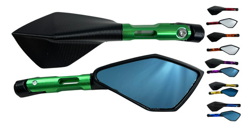 ESPEJO IRON RACING ITALIA VERDE