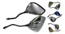 ESPEJO JGO DECORATIVO CROMADO MANO PLATA (NEGRO)