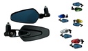 ESPEJO JGO P/MOTO IRON RACING AMERICA NEGRO