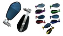 ESPEJO RETROVISOR MOTO MARCA SOKO PLATA 1PAR