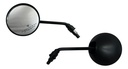 Espejo Retrovisor Moto Izquierdo Con Isotipo Italika D125 LT 1 Pza
