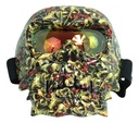 GOGGLES PARA MOTO "MÁSCARA CALAVERA" IRON RACING CON DISEÑO TERROR 3