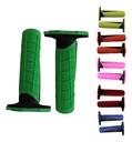 JUEGO PUÑOS DE GOMA PLASTICA PARA MOTO COLOR VERDE