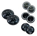 FARO DELANTERO REDONDO LED OJO ANGEL 7" BLX-C2902